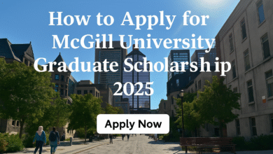 McGill Graduate Scholarship